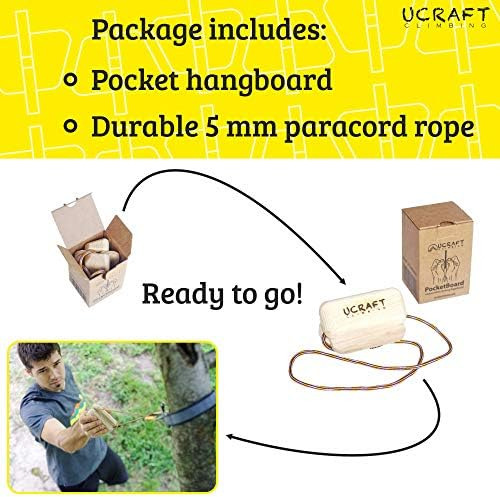 Hango De Escalada De Bolsillo De Ucran Diapasón Portátil Y