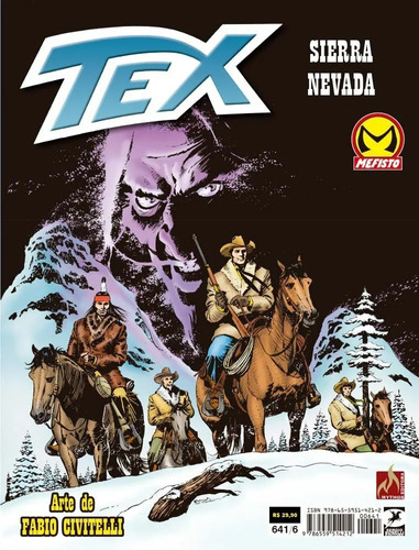 Tex 641: Sierra Nevada, De Boselli, Mauro. Editora Mythos, Capa Mole Em Português, 2023