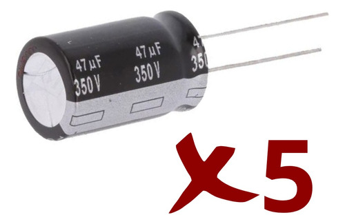 Condensador Electrolitico 47uf Capacitor 400v X5und