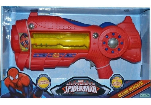 Spider Man Pistola Ultra Blaster ELG 1668 El Gato