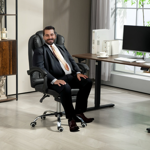 Silla Ejecutiva Eoland Gerencial Ergonomica Negra