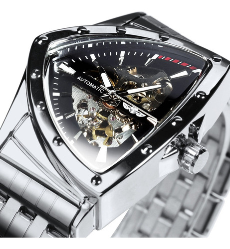 Reloj Automático Winner Skeleton For Hombre Yy