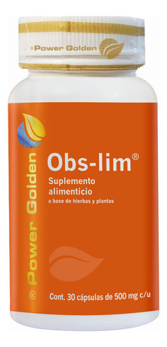Obs-lim Power Golden 30 Cápsulas Con 500 Mg 2 Unidades Sabor N/A