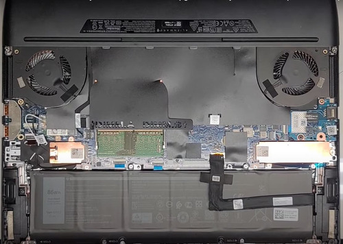 Ventiladores Dell Alienware M15 R5 R6 Ryzen R5 Ryzen R6