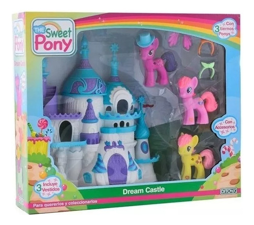 Sweet Pony Dream Castle Ponys Castillo De Sueño Ditoys