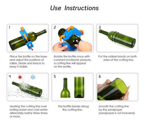 Herramienta Profesional For Cortar Botellas De Vidrio