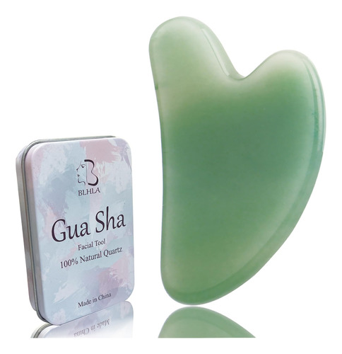 Gua Sha Facial De Jade Para Cuidado De La Piel