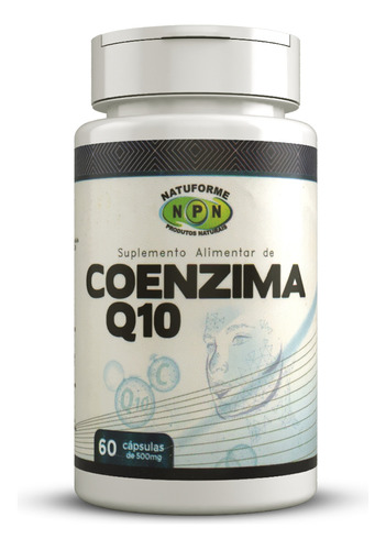 Coenzima Q10 Suplemento Alimentar 60 Cápsulas - Natuforme