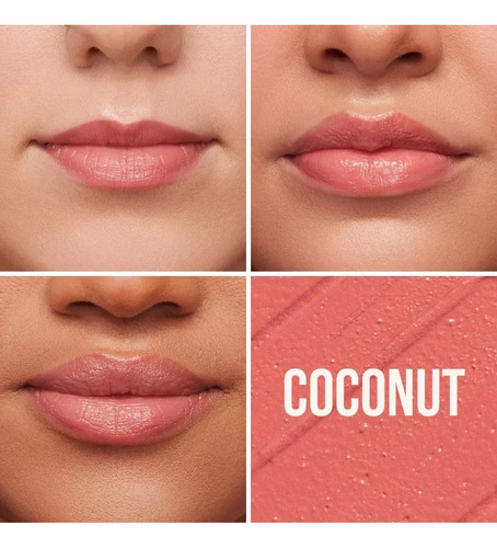Bálsamo Labial Hidratante Beauty Creations Balm N' Cute Tono Coconut 1 Pieza