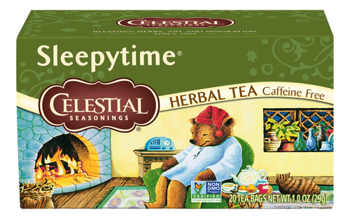 Celestial Seasonings Sleepytime Té De Hierbas, 20 Unidades