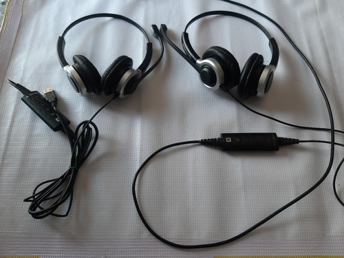 Audifonos 6 Pzas Diadema Jabra Link 230 Usados