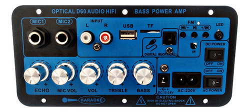 Placa Amplificadora De Potencia De Subwoofer M1d60 De 50 W C