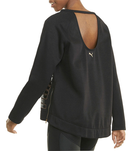 Sudadera Puma Moto Crew Para Mujer 521033-01
