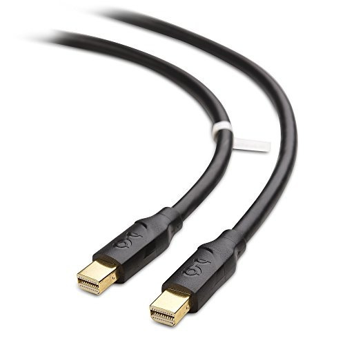 El Cable Importa Mini Displayport Cable En Negro 6 Pies - Re