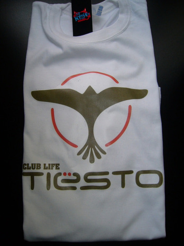 Remeras Tiesto  Electronica Trance House  *mr Korneforos* Xv