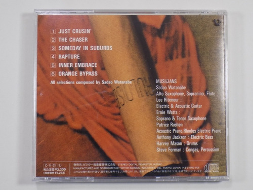 Sadao Watanabe Autumn Blow Cd Japón Free Jazz Fusión 1990 (Usado)