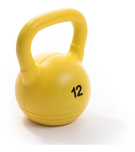 Pesa Rusa Mir De 12 Kg. Kettlebell De Pvc Crossfit Fitness