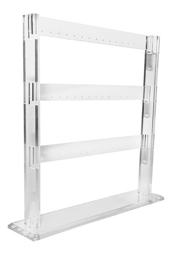 Exhibidor Organizador De Acrilico P/ Labial Y Aretes Kit1