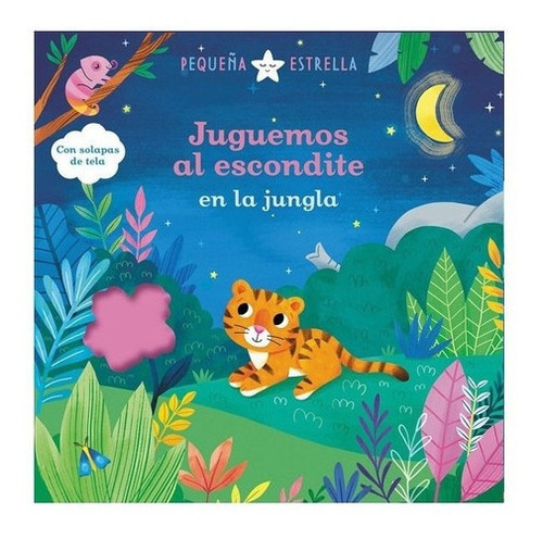 Libro Juguemos Al Escondite - En La Jungla, De Vv. Aa.. Editorial Contrapunto, Tapa Dura, Edición 1 En Español, 2021