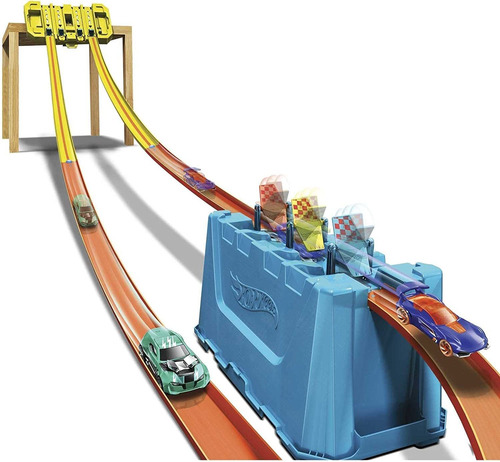 Hot Wheels Constructor De Pistas Gravity Speed Box...