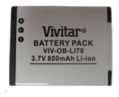 Batería Vivitar Compatible Olympus Li-70b 1000mah - Tecsys