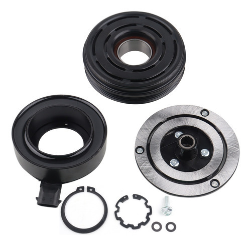 Kit Clutch Compresor Vw Gol Crossfox Lupo Saveiro 2003-2016