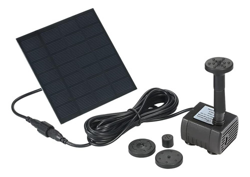 Decdeal Bomba De Agua Solar, Fuente Solar Mejorada De 1.6 W 