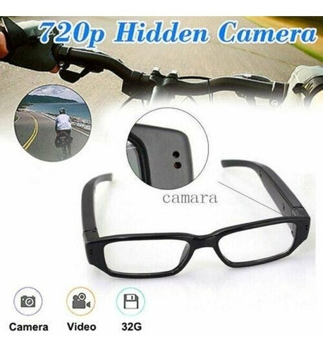 Hd 720p - Mini Hd 1080p/720p Videocámara Cámara De Gafas-690