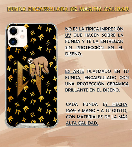 Funda Ct Corridos Tumbados Gold Para iPhone, Encapsulada