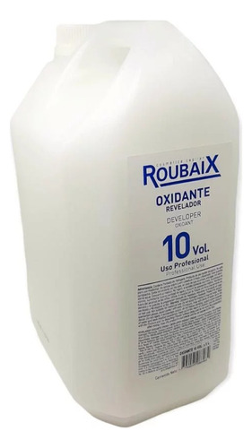 Crema Oxidante Roubaix  10 Vol X 5 Lts Beauty Sur 