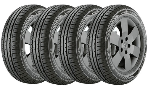 Kit 4 Pneu Renault Kwid 165/70r14 Contiecocontact 3 Aro 14