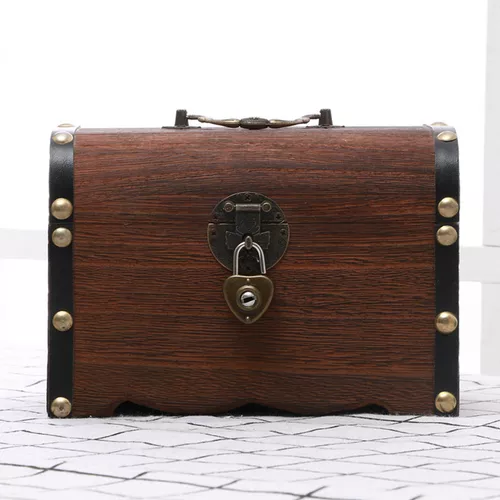 caja madera con candado – Compra caja madera con candado con envío gratis  en AliExpress version