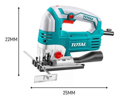 Sierra Caladora Industrial Normal 800W + 5 Sierras TOTAL - Total Tools