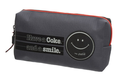 Neceser / Estuche  Coca-cola  Smile Black/grey Original