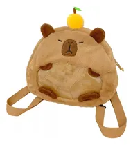 Comprar Linda Mochila Felpa Diseño Capibara Kawaii Muñeco Linda Bolsa Mini Informal Escolar Con Dibujo Animado Esponjoso De Moda Bolsa Para Escuela Personaje