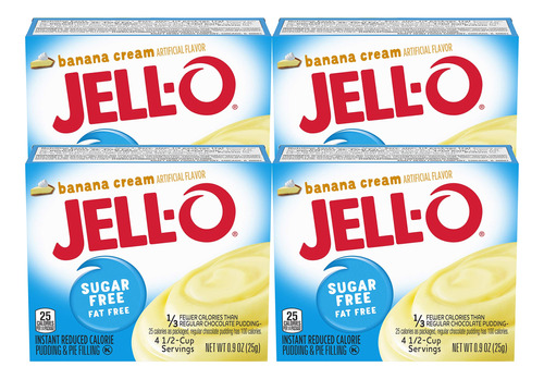 Jell-o Mezcla Instant&aacute;nea De Pud&iacute;n De Crema De