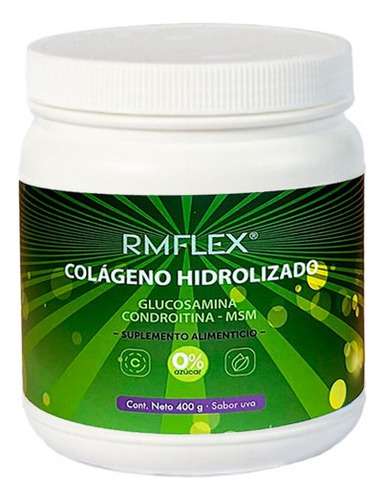 Colageno Hidrolizado Uva 400 G Rmflex