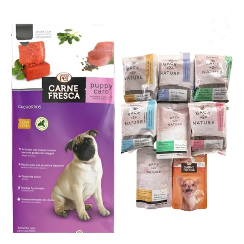 Alimento Carne Fresca Puppy Care para perro cachorro sabor mix en bolsa de 15kg