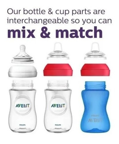 Imagen 5 de 8 de Avent Vaso Easy Grip Pico Blando Antiderrame Bebe Maternelle