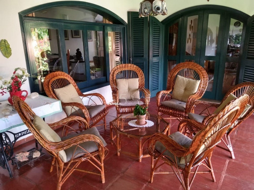 Imagem 29 de 30 de Casa Com 5 Dormitórios, Térrea, Com Piscina, Canil, 3 Salas, Jardim, Condomínio Malota Jundiaí - Ca00406 - 68431219
