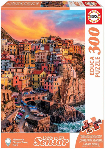 Rompecabezas Xxl: Manarola, Cinque Terre En Italia (300 Pzs)