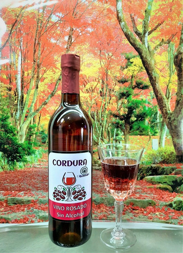 Vino Rosado Sin Alcohol 750ml. Cordura Bebida No Alcohólica