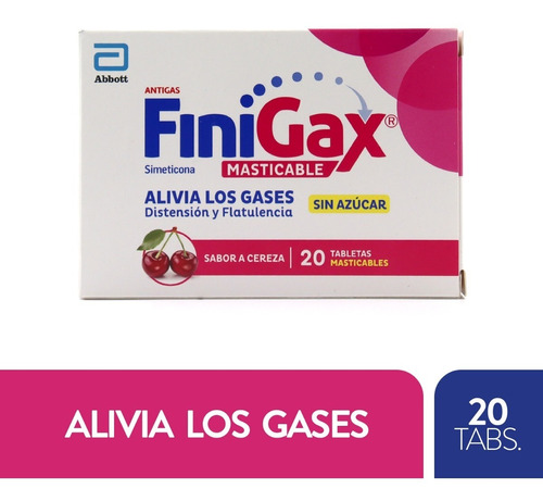 Finigax Cereza Masticable X 20 - Unidad a $1332