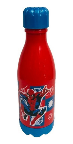 Botella De Agua Infantil Spiderma 560ml New Ar1 1274 Ellobo 