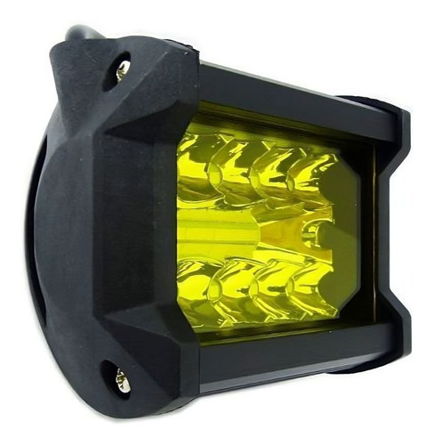 Pack 2 Neblinero 20 Led Amarillo, Rectangular 12volt