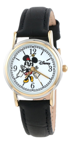 Mickey Mouse Cardiff - Reloj Analógico Con Correa D.