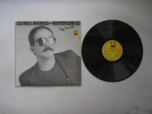 Lp Vinilo Willie Colon Legal Alien Top Secret Colombia 1989