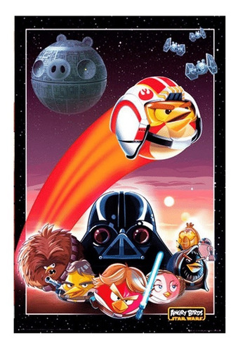 Poster Angry Birds - Star Wars