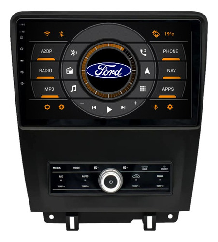 Autoestereo Android Plug And Play Ford Mustang 2013 Carplay