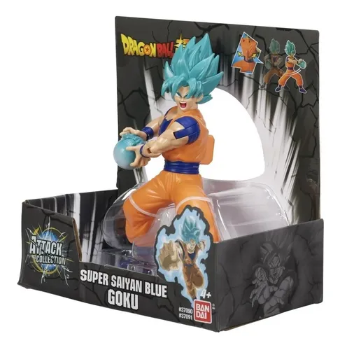 Figura Dragon Ball Super Saiyan Blue Goku Attack Bandai Dgl